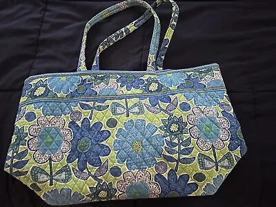 Large Vera Bradley Tote Doodle Daisy • $20