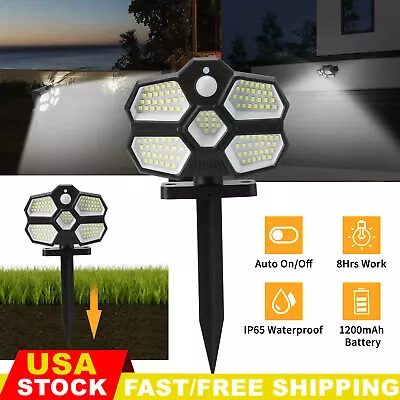 1200W LED Solar Flood Light Security Motion Sensor Outdoor Yard Street Wall Lamp • $9.95