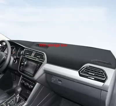 $48.97 • Buy Leather Car Dashboard Cover Dash Pretector Mat For VW Tiguan 2021-2023