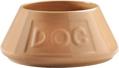 Mason Cash Cane Non Tip Lettered Stoneware Dog Bowl 21 Cm -  Like Their Food • £9.05