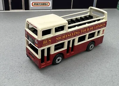 £20 • Buy Matchbox Leyland Titan MB17 Bus Open Top Custom