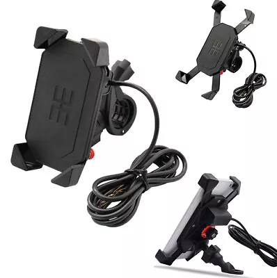 Phone Holder Mount With USB Charger For Victory Hammer 8-Ball Jackpot Arlen Ness • $16.06