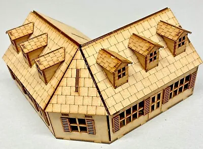 28mm Normandy Style Corner House • £15