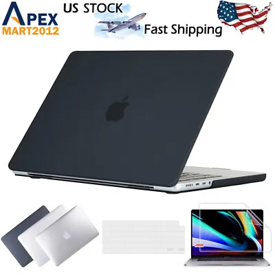 Hard Shell Case For Macbook AIR/PRO 2023 13/14/16  Keyboard Cover Screen Film • $13.99