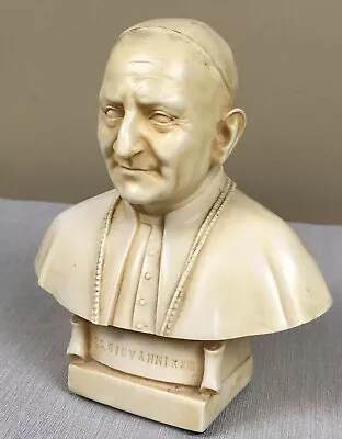 S.S. Giovanni XXIII Pope Saint John XXIII Bust G. Ruggeri Made In Italy • $34.50