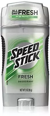 Mennen Speed Stick Deodorant For Men Fresh 3 Oz 3 Ounce (Pack Of 6) Multi  • $30.52