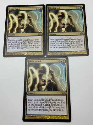 Mind Grind - NM - Dragon's Maze - Blue Black Rare Sorcery - Magic: The Gathering • $7.99