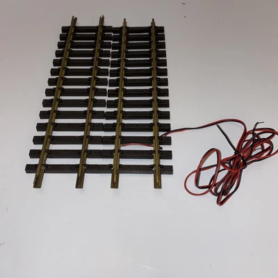 $9 • Buy Lot Of 2 G Scale Straight Track - 2 Aristocraft 12 Inch Sections