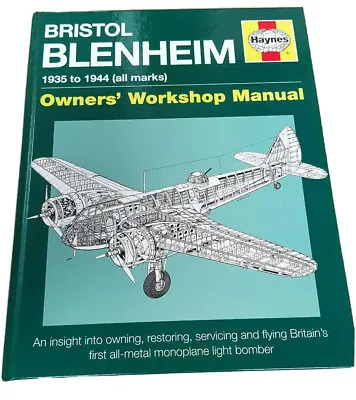 £19.99 • Buy Bristol Blenheim  Haynes Manual 1935 - 1944 All Marks