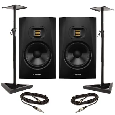 Adam T7V (Pair) With Stands & Cables • £425