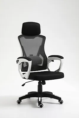 Racing Gaming Office Chair Executive Home Swivel Leather Sport Computer • £69.79