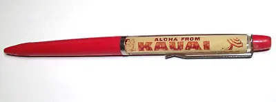 1960s Kauai Floaty Pen W/3 Moving & 3 Standing Hula Girls Eskesen • $14.99