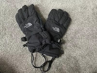 The North Face Mens Goretex Snowboard Ski Winter Gloves XL Black Waterproof • $29