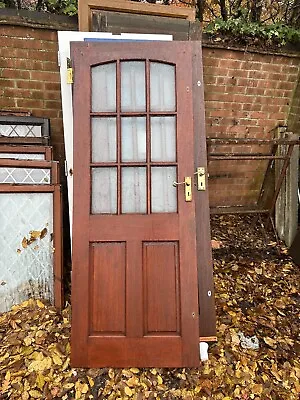 Reclaimed Wood Front Or Back Door Hardwood Timber Wooden 755mm By 1965mm • £20