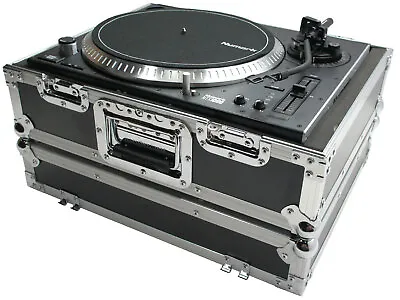 $119.95 • Buy Harmony HC1200E Flight Foam Lined DJ Turntable Custom Case Fits Technics 1200