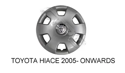 1pc Wheel Cover Hubcap 15 Inch Chromewith Centre Cap For Toyota Hiace 2005- • $89.99