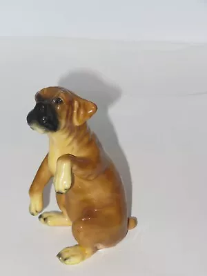 Vintage Bulldog Mortens Studio Royal Design Begging Dog Figurine • $17.10