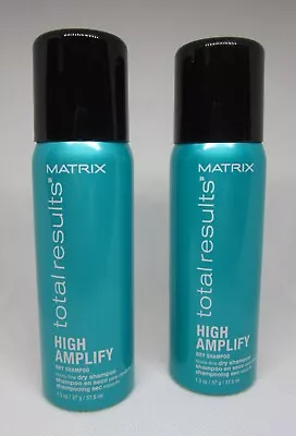 Lot (2) MATRIX Total Results High Amplify Dry Shampoo Travel Mini 1.3 Oz. • $14.99