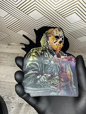 Jason Voorhees Michael Myers Freddy Krueger 3D Lenticular Motion Car Sticker • $8.99