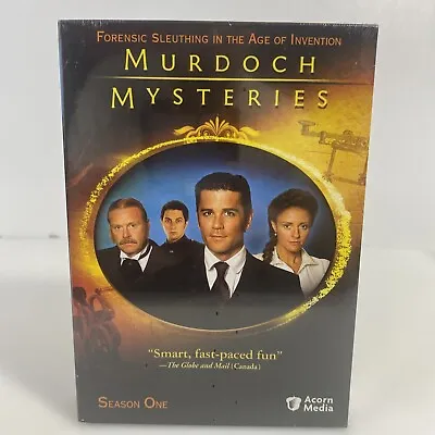 Murdoch Murders Season 1 (4-DVD Set) SEALED/UNUSED - Brand New- Factory Sealed • $19.35