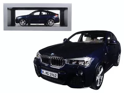 BMW X4 (F26) Imperial Blue 1/18 Diecast Model Car By Paragon • $174.39