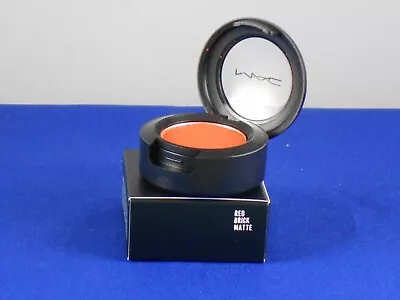 MAC Pressed Powder Eye Shadow RED BRICK MATTE Orange Red .05oz/1.5g • $16.99