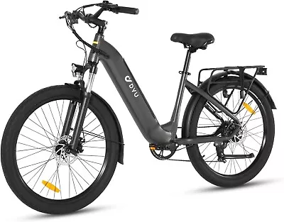 DYU 26  Electric Bike 35OW Motor 36V 10Ah Battery Fat Tire E-Bike For Adults UK • £899.99