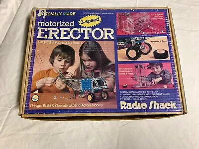 Vintage Erector Set Gabriel Motorized 60-2107 Radio Shack Exclusive 1976 • $5