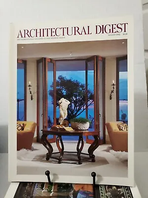 Architectural Digest Magazine August 1992 Dan Ackroyd In Canada • $6.99