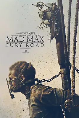 Mad Max WB Movie Fury Road Tom Hardy Poster • $20