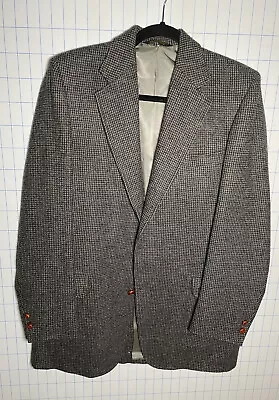 Patrick James Mens Coat Blazer Suit 100% Wool Jacket - See Description For Size. • $29