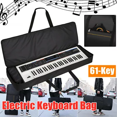Waterproof 61 Key Keyboard Bag Electronic Piano Carry Case For Yamaha Korg Casio • $27.99