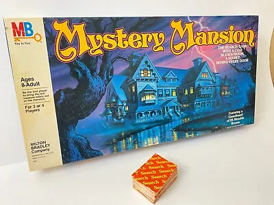 Mystery Mansion Board Game 1984 Replacement Part Piece SEARCH CARDS Complete Set • $9.99