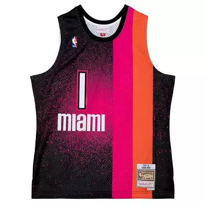 Mitchell & Ness Miami Heat 2011-12 Chris Bosh HWC Swingman Jersey Men's XXL 2XL • $79.94