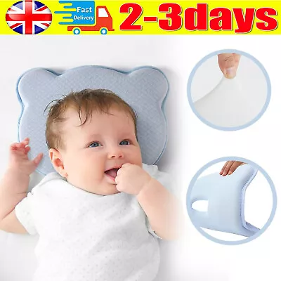 Baby Pillow Soft Memory Foam Breathable Comfortable Support For Newborn Baby • £10.90