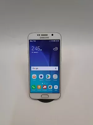 Verizon Samsung S6 4GB RAM 32GB SM-G920V White • $42.99