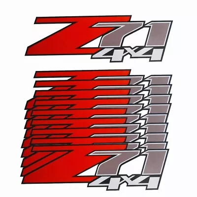 10pcs Vinyl Z71 4x4 Decals Stickers Bed Side 1500 2500 HD • $34.99