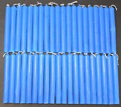 40 Mini 4  Chime Spell Candles: Light Blue (Wicca Altar Ritual) 2 X 20 • $15.95