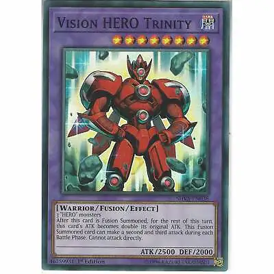 £1.85 • Buy SHVA-EN036 Vision HERO Trinity | 1st Edition | Super Rare Card YuGiOh TCG Fusion