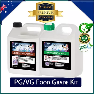 Vegetable Glycerin & Propylene Glycol VG PG Food And Pharmaceutical Grade • $40