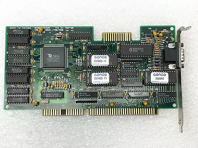 $80 • Buy VTG GAMING GENOA SYSTEMS VGA VIDEO CAR 800x600 RES 1MB FB87400 MODEL 7400/7800
