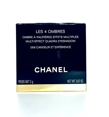 CHANEL Les 4 Ombres Quadra Eyeshadow  ~ 268 CANDEUR  ET EXPERIENCE  ~ 2g /0.07oz • $56.98