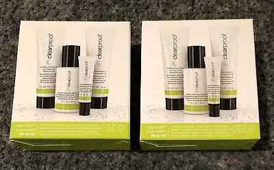 (2) Mary Kay Clear Proof Acne Treatment System The Go Set Travel Size LOT • $29.99
