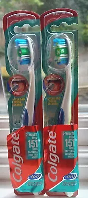 Colgate 360 Whole Mouth Clean Medium Toothbrush X2 • £7