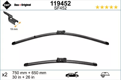 SWF 119452 Wiper Blade For CITROËNDSFORDPEUGEOT • $84.54