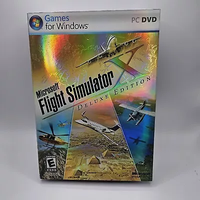 Microsoft Flight Simulator X: Gold Edition (PC: Windows 2008) NEW SEALED • $44.95