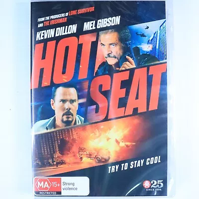 NEW - Hot Seat (DVD 2022) - Kevin Dillon Mel Gibson - Thriller Movie Film - R4 • $12.14