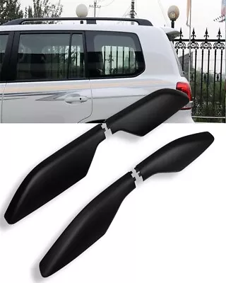 Black For 2003-09 Toyota Land Cruiser Plastic Roof Rack Rail End Shell • $22.09