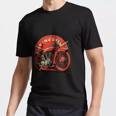 Vincent Rapide Motorcycle T-shirt • $22.99