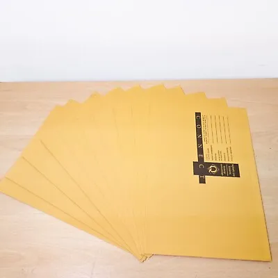 £2.50 • Buy Foolscap Square Cut Folders Q-Connect Brand  Manilla Folder Yellow PACK OF 10